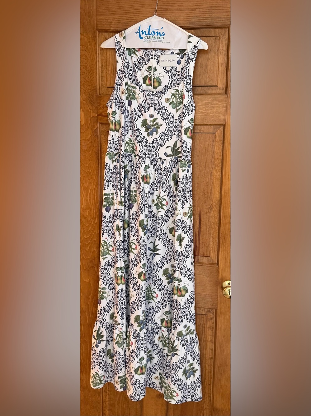 Smith & Quinn Bernadette Dress in Pear Tree pattern